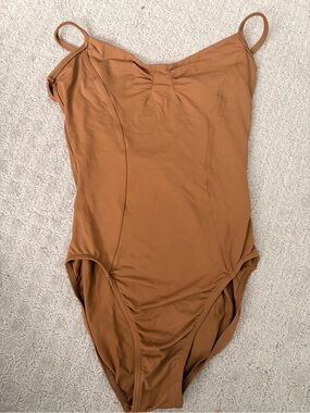 Bloch Almond Brown Dance Leotard